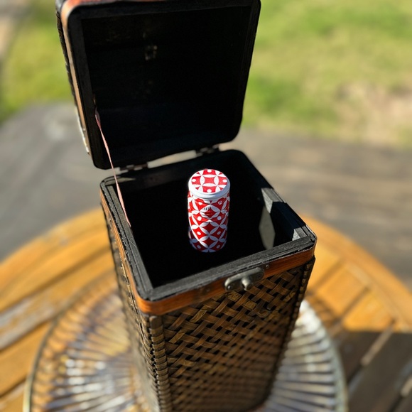 Rattan wine/bottle holder/vase 🍷 - Picture 5 of 11